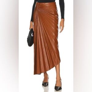 A.L.C. Asymmetrical Brown Skirt